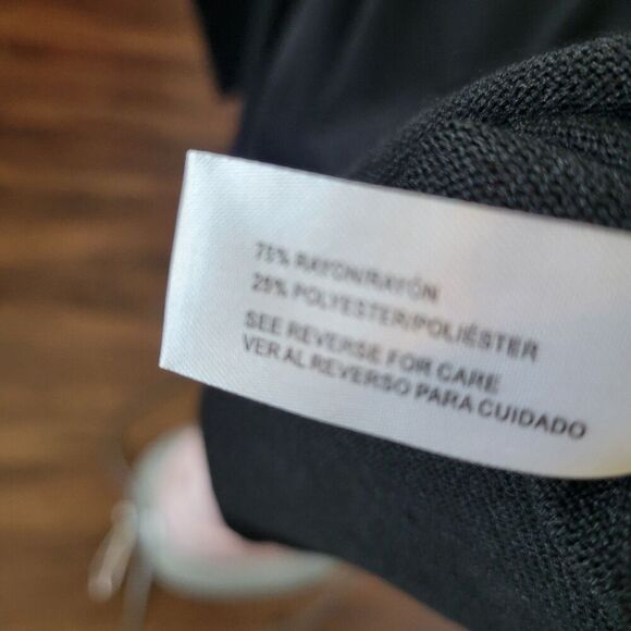 Carolyn Taylor Womens Sweater Size S Mock Neck rhinestone shoulder class staple - Picture 6 of 10